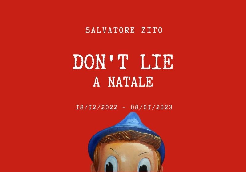 copertina don't lie a natale di salvatore zito